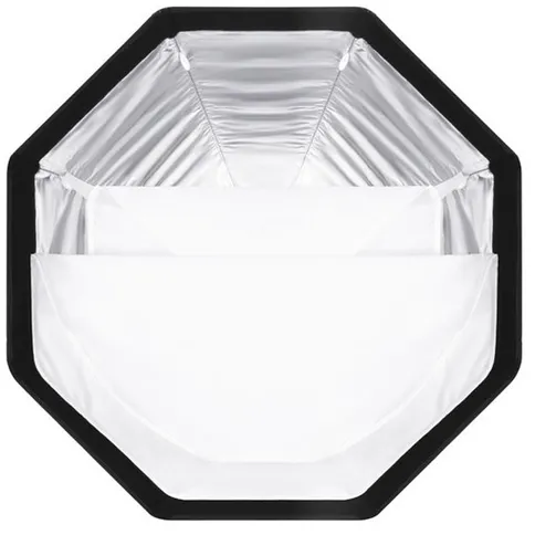 Bresser Softbox Ottagonale Super Quick 65 Cm - Ad Apertura Rapida Per Flash Fotocamera Da Studio