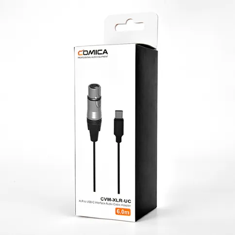 Duttek USB C Naar Dual XLR Microfoonkabel - 1m Stereo Audio Adapter Voor PC & Smartphone