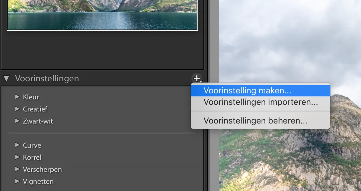 Schermafbeelding Preset aanmaken.png