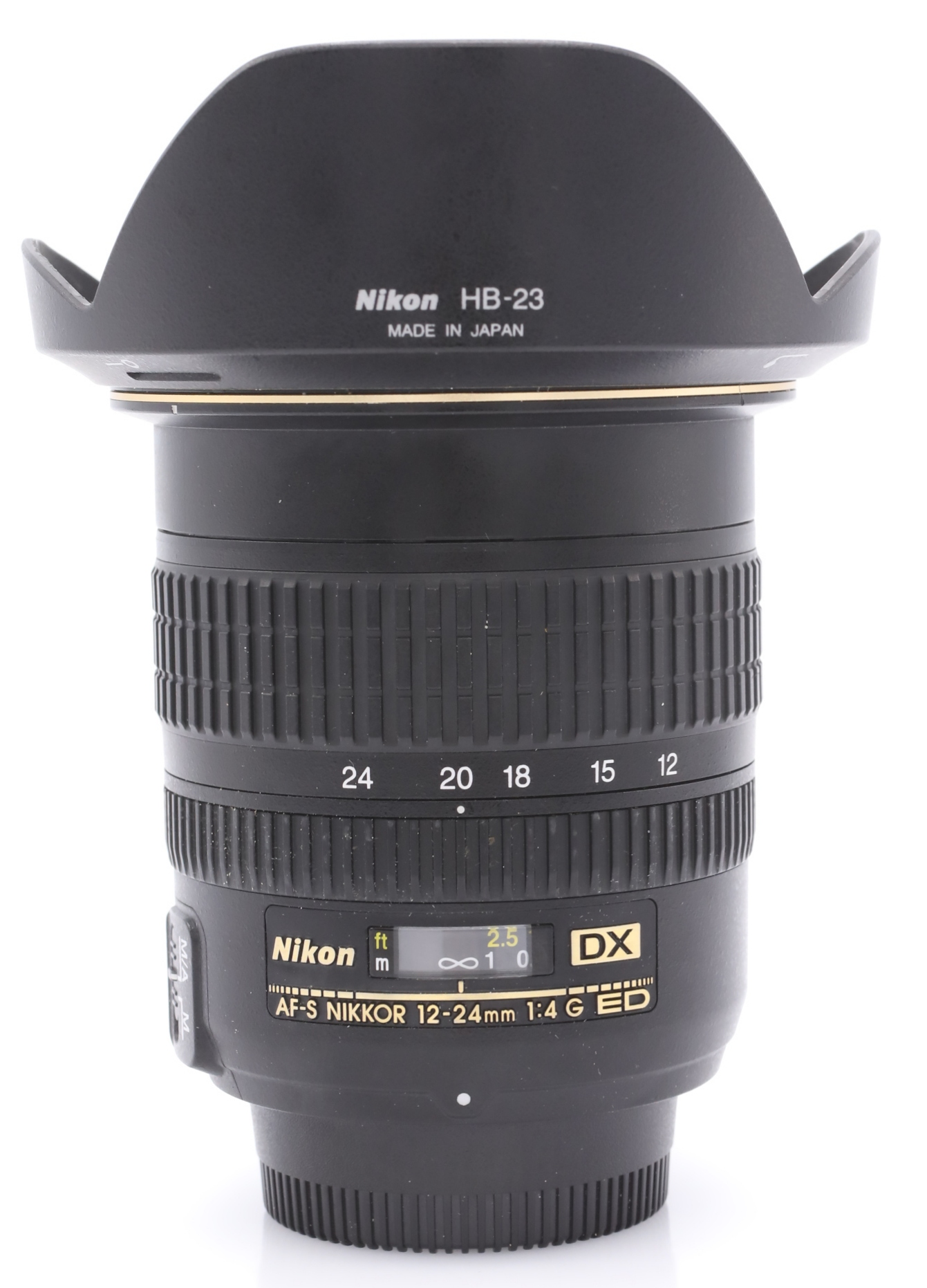 Objectif Réflex Nikon AF-S DX Nikkor 12-24mm f/4 G IF-ED - Occasion Photo