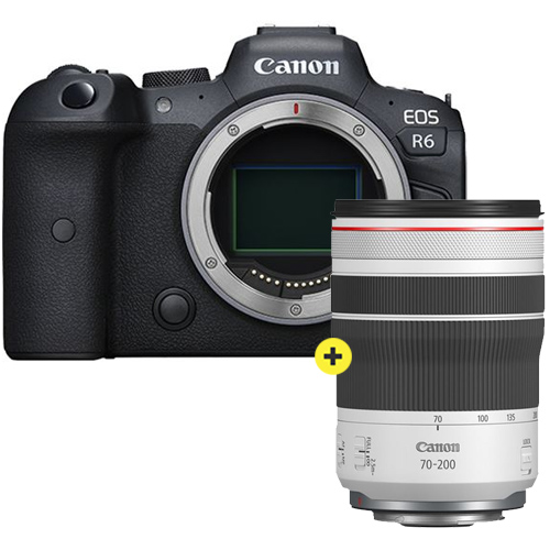 Canon EOS R6 body + RF 70-200mm F/4L IS USM