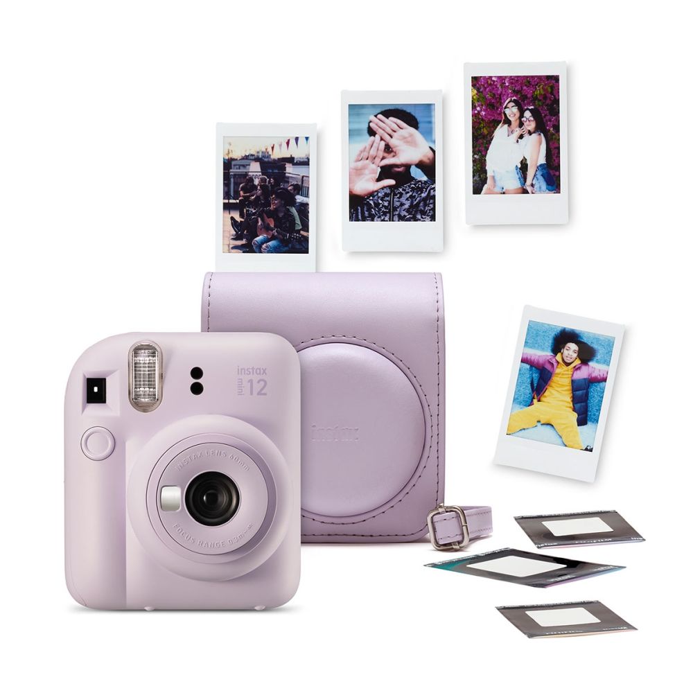 Fujifilm Instax MINI 12 Lilac Purple Peak bundel