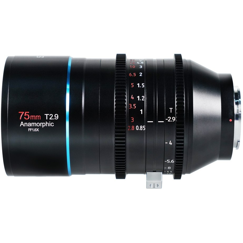 Sirui 75mm T2.9 1.6x Full-Frame Anamorphic lens (RF-mount)