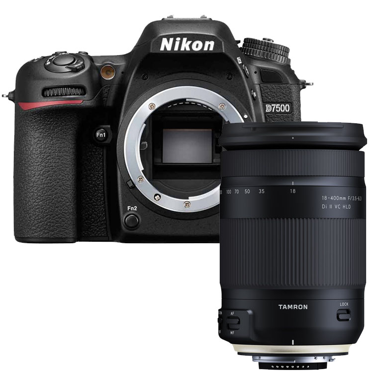 Nikon D7500 Body + Tamron 18-400mm Di II VC HLD - Kamera Express