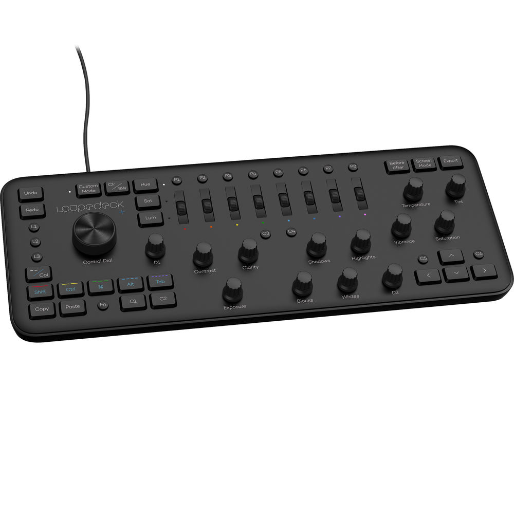 Loupedeck+ Photo and Video Editing Console