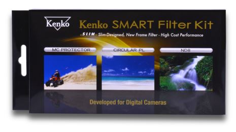 Kenko Smart Filter Kit MC Protector/Cir POL/ND8 55mm
