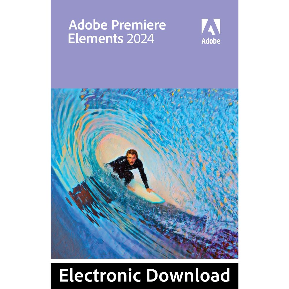 Adobe Premiere Elements 2024 - Engels/Frans/Duits/Japans - Mac Download