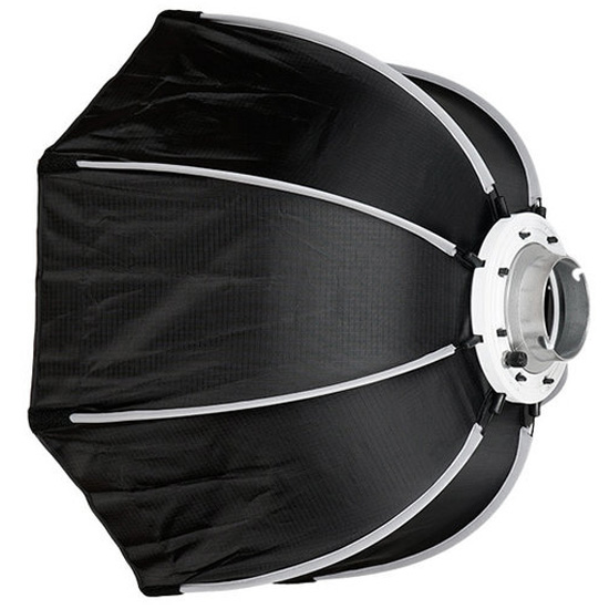 BRESSER Octabox 90 Cm Super Quick - Softbox Rapide Pour Flash Appareil Photo Avec Montage Instantané