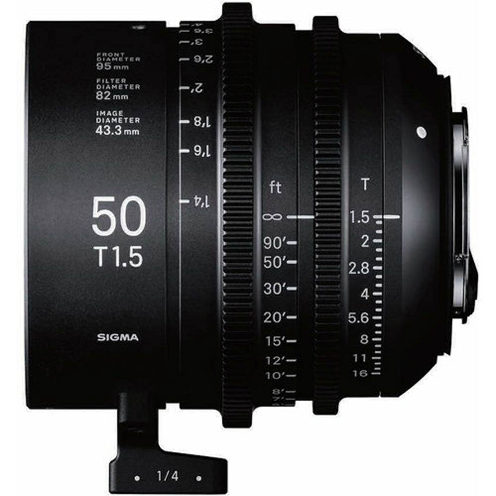 Sigma 50mm T1.5 FF F/CE Cine FF High Speed Prime FF Canon EF Metric