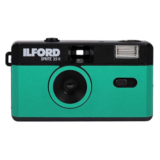 Ilford Sprite 35-II Kamera groen & zwart