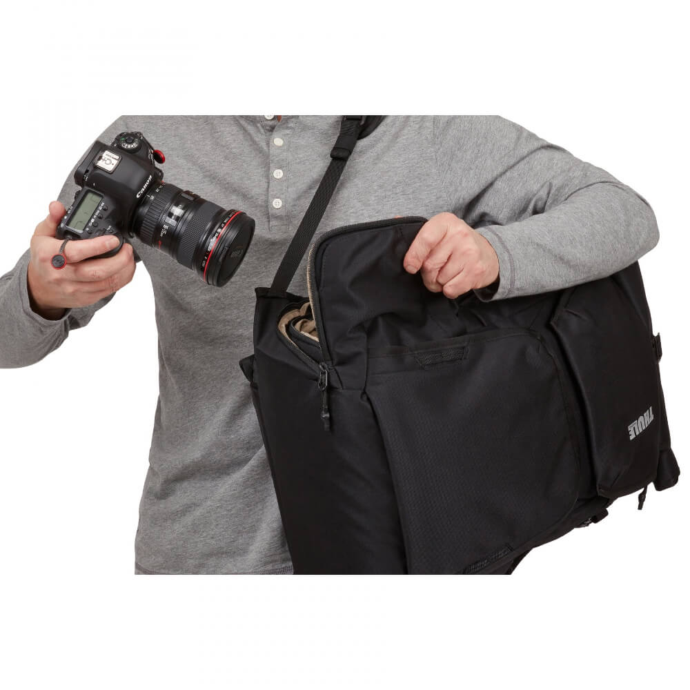 Sac à dos pour appareil photo extérieur Grand sac de photographie 32L avec  compartiment pour ordinateur