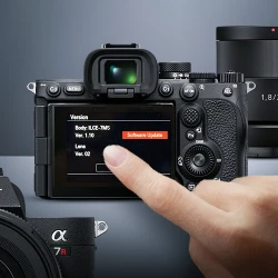 Hier vind je de laatste firmware-updates voor jouw Sony-camera