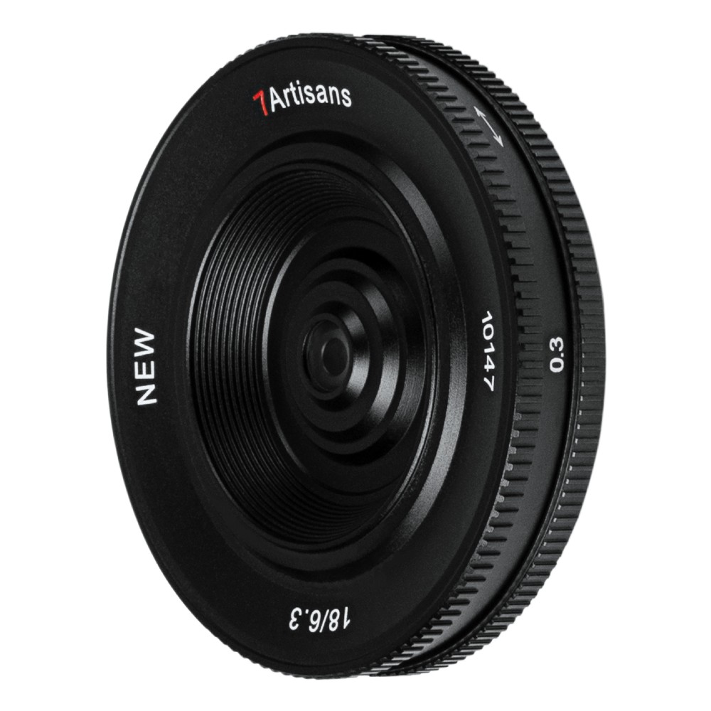 7artisans - Cameralens - 18mm f6.3 MKII APS-C voor Fuji FX-vatting, zwart