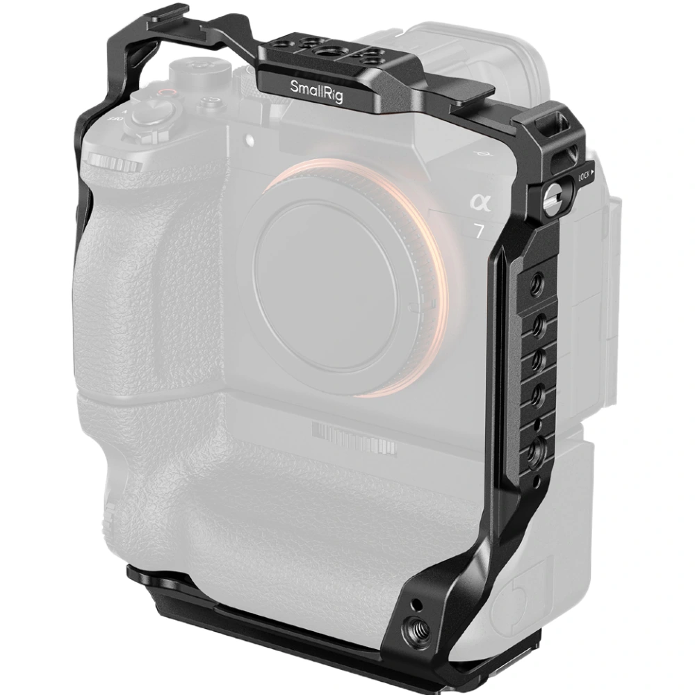 SmallRig 6114 Cage voor Sony Alpha 7R V / 7 IV / 7S III / 1 / 7R IV / 7 V met Verticale Grip VG-C4EM