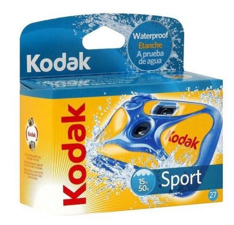 Cámara Kodak Water & Sport - Cámara acuática desechable 35 mm