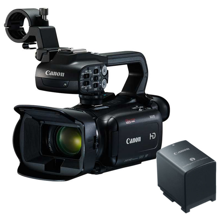 Canon XA15 Full HD Power Kit