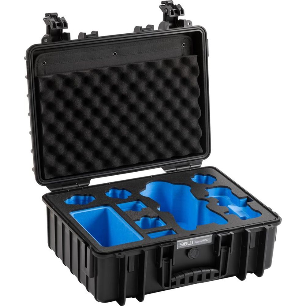 B&W Outdoor.cases Drone koffer PP.221 voor DJI Mavic 4, zwart
