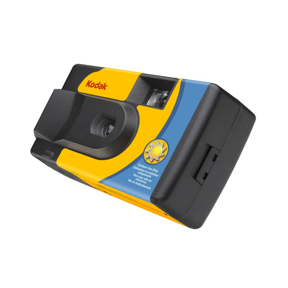 Kodak SUC Daylight 39 800iso Cámara analógica desechable - Amarillo y azul
