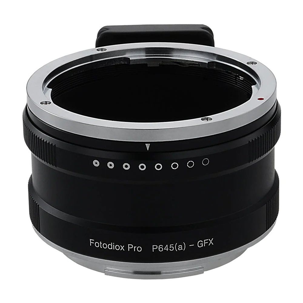 Fotodiox Pro lens mount adapter, Pentax 645 (P645) mount FA & DFA autofocus lenzen naar Fujifilm G-mount GFX mirrorless (P645a-GFX-Pro)