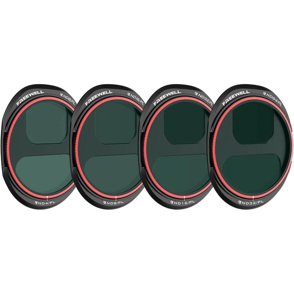 Freewell DJI Mavic 4 Pro Split ND/PL Filters Bright Day - 4 Pack