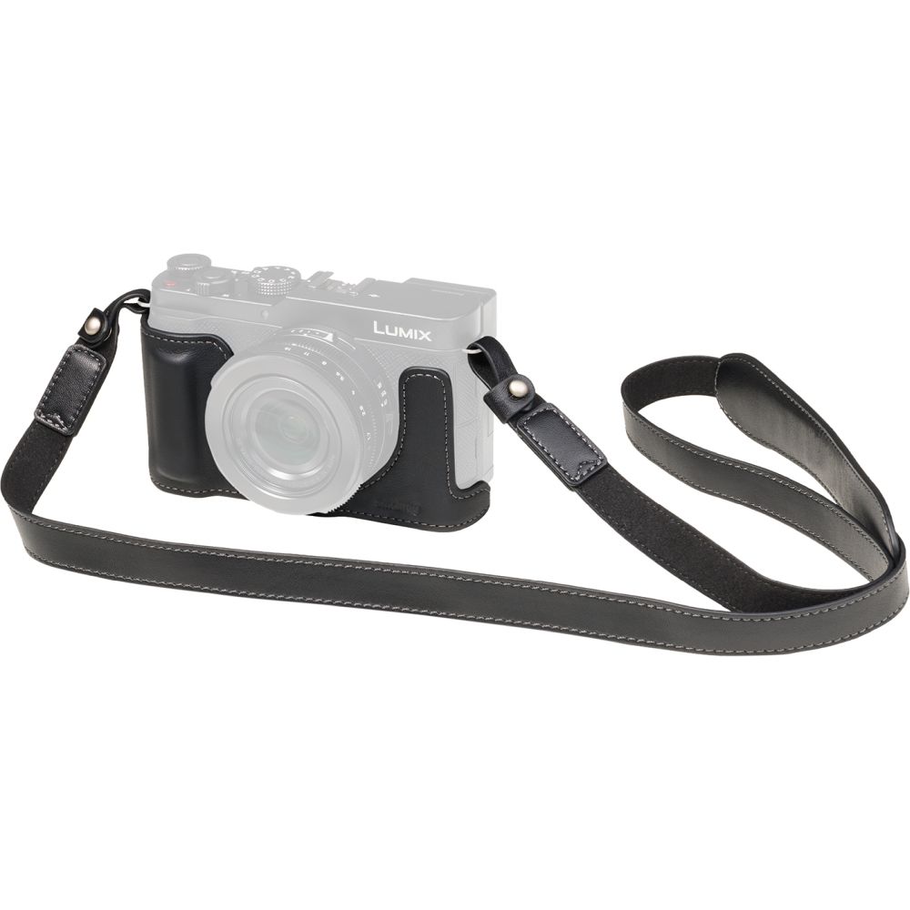 SmallRig 6274 Leather Half Case Kit for Panasonic LUMIX L10, black