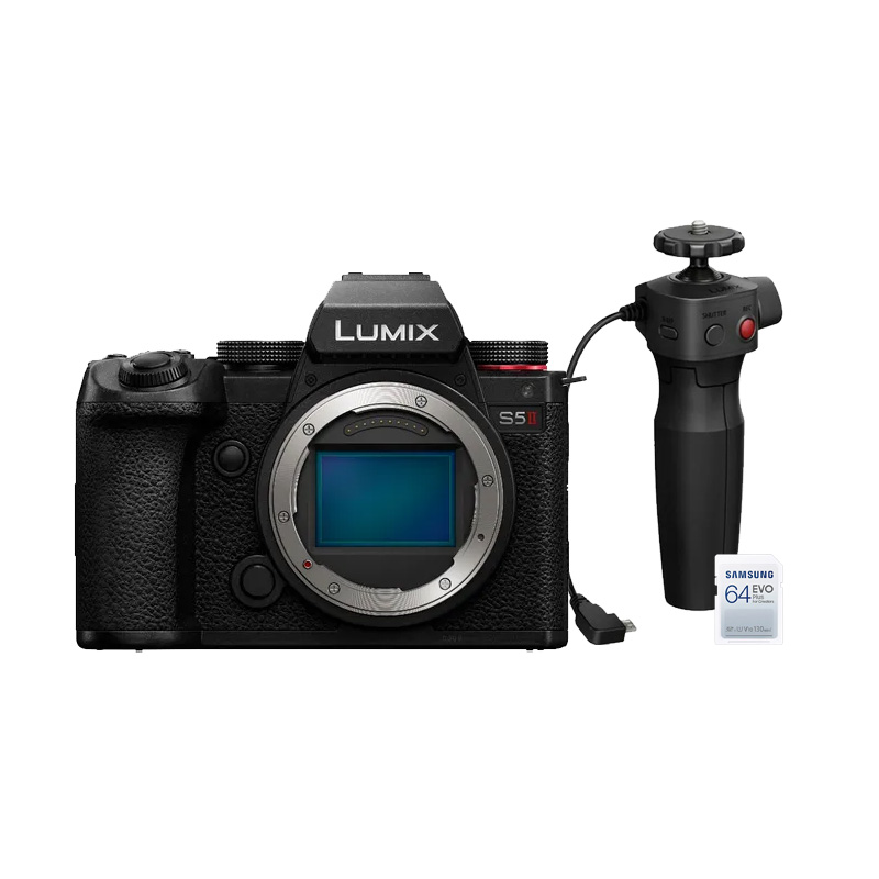 Cáara Panasonic LUIX DC-S5 II Full Frae con Lente 50 F1.8