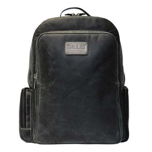 Gillis London Trafalgar Leather Backpack II Vintage Black