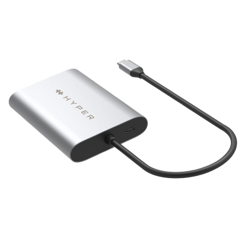 Hyper HyperDrive USB-C To Dual HDMI Adapter + USB PD (M1)