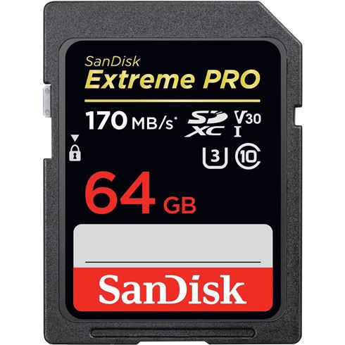 SanDisk SDHC Extreme Pro 64GB