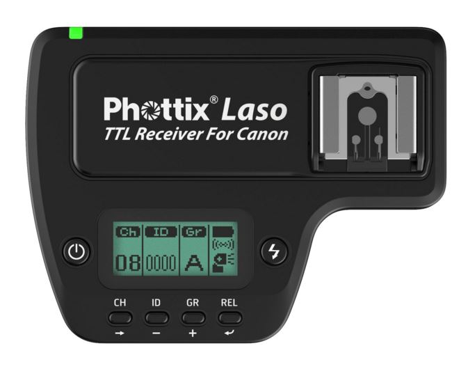 Phottix Laso TTL flash trigger receiver voor Canon
