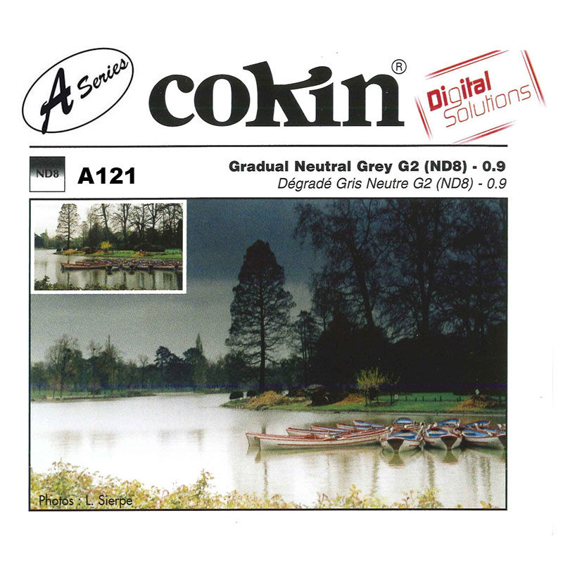 Cokin Filter A121 Grad. Neutral Grey G2 (ND8) (0.9)