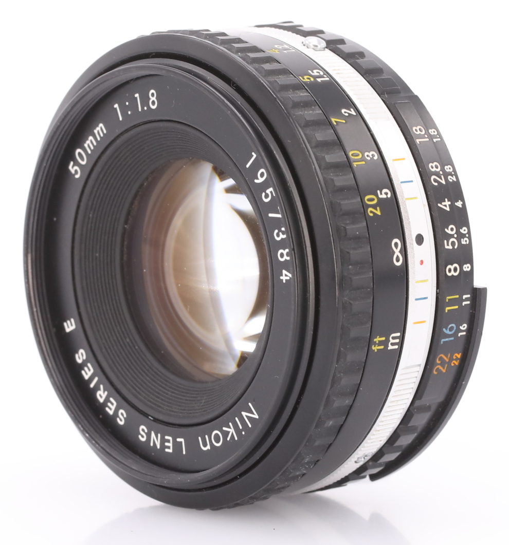 【良品】Nikon Nikkor 50mm f1.8 Ai-s 27949 Nikon 50mm F/1.8 AI-s Series E occasion