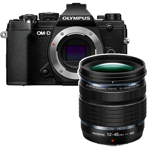 Kamera-Express Olympus E-M5 Mark III zwart + 12-45mm F/4.0 Pro Kit aanbieding