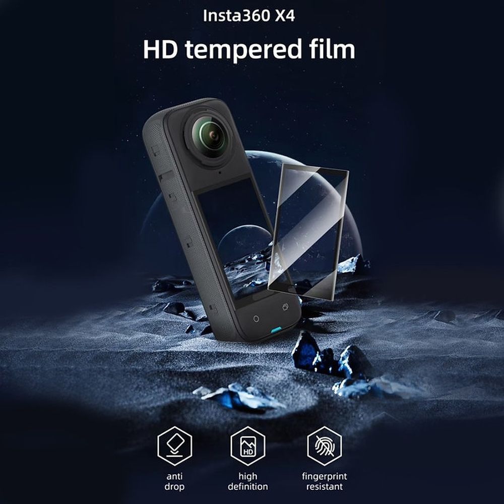 Telesin Screenprotector Gehard Glas voor Insta360 X4