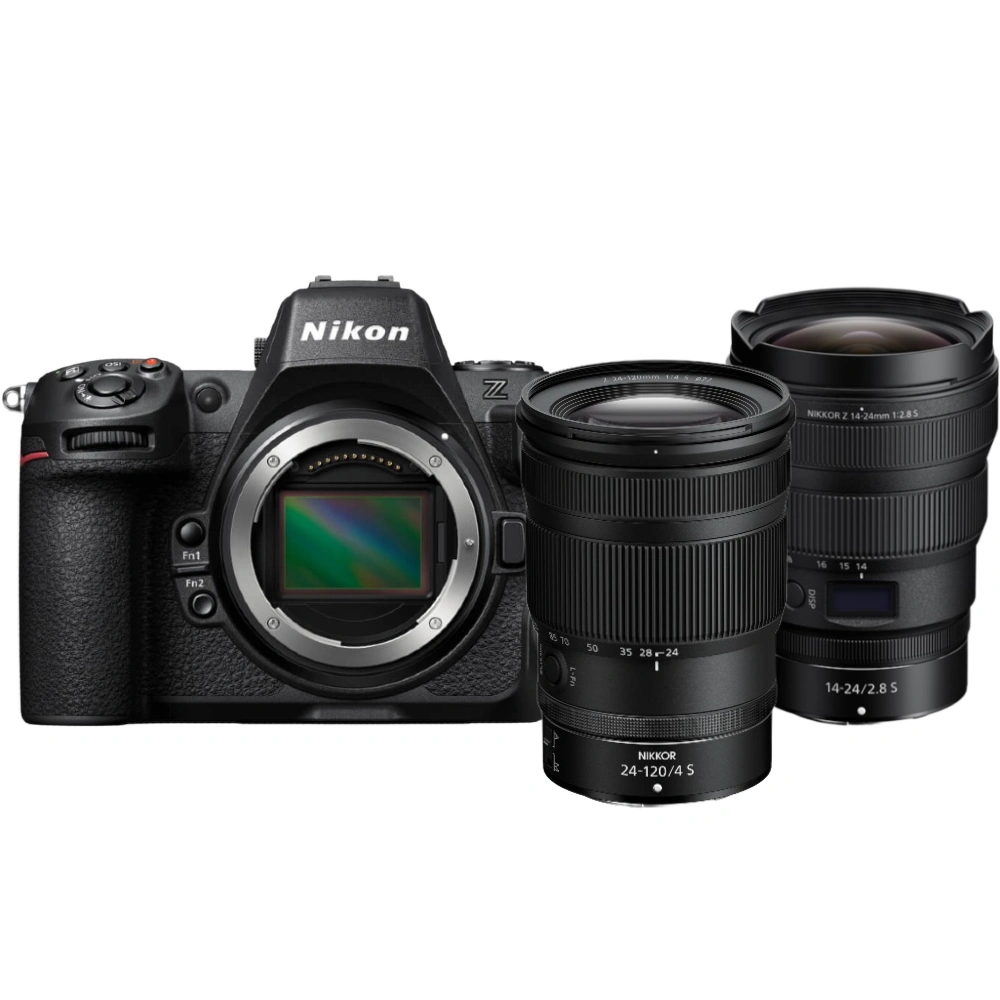 Nikon Z8 + 24-120mm F/4 S-Line + NIKKOR Z 14-24mm F/2.8 S Promo Bundle