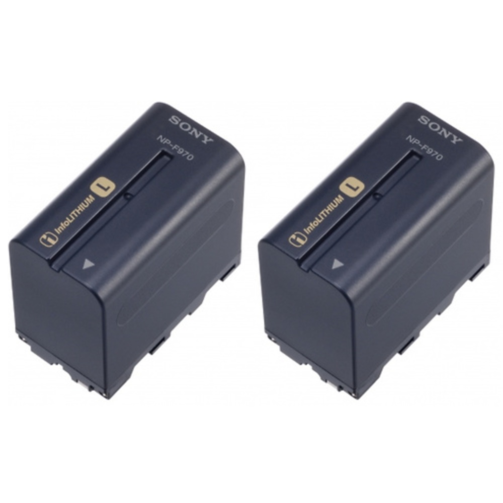 Sony Battery Pack 2PAC 2 x NP F970 (2NP-F970/B)