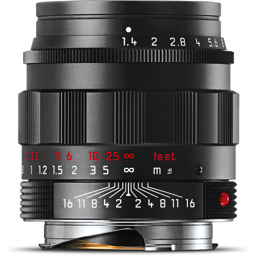 Leica 11688 Summilux-M 50mm f/1.4 ASPH black chrome finish