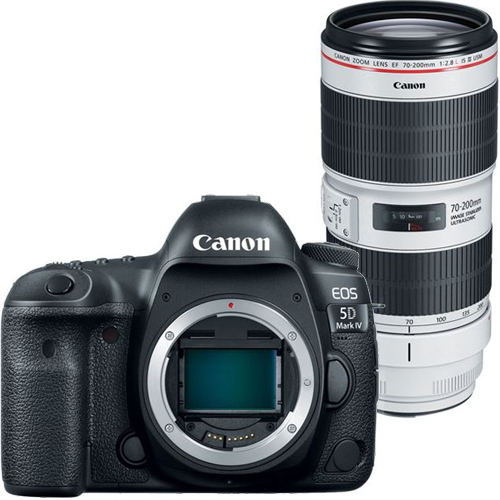 harpoen Spektakel Gelukkig is dat Canon EOS 5D Mark IV + EF 70-200mm F/2.8L IS III USM Full Frame Sports Kit  - Kamera Express