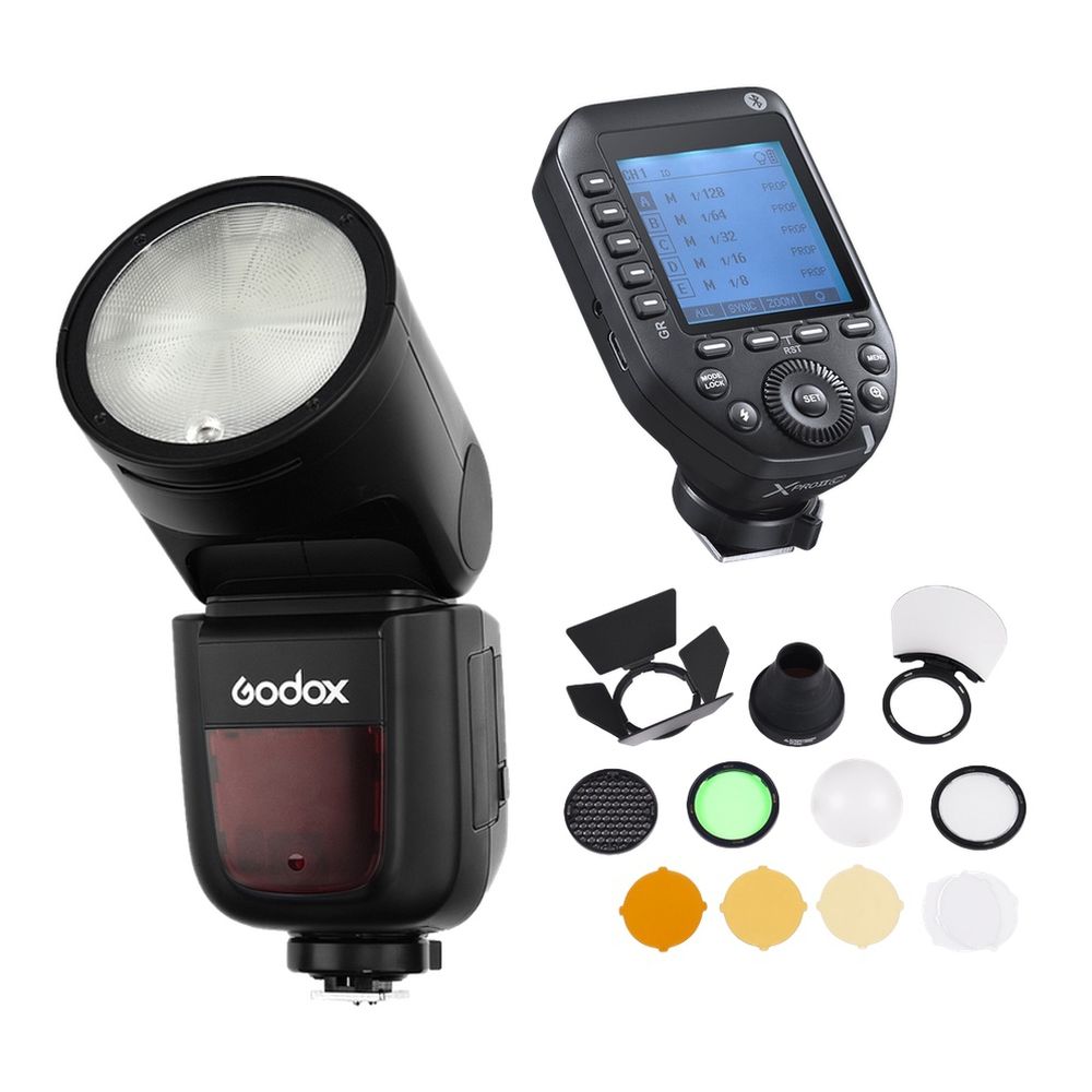 Godox Speedlite V1 Nikon X PRO II Trigger Accessories Kit - Kamera Express
