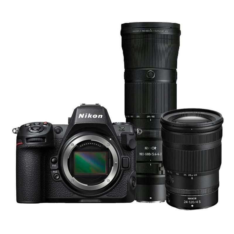 Nikon Z8 + 24-120mm F/4 S-Line + NIKKOR Z 180-600mm F/5.6-6.3 VR Promo Bundle