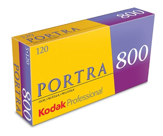 Kodak Portra 800 120 1x5