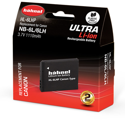 Hähnel HL-6LHP Ultra Li-Ion Accu voor Canon NB-6L/6LH