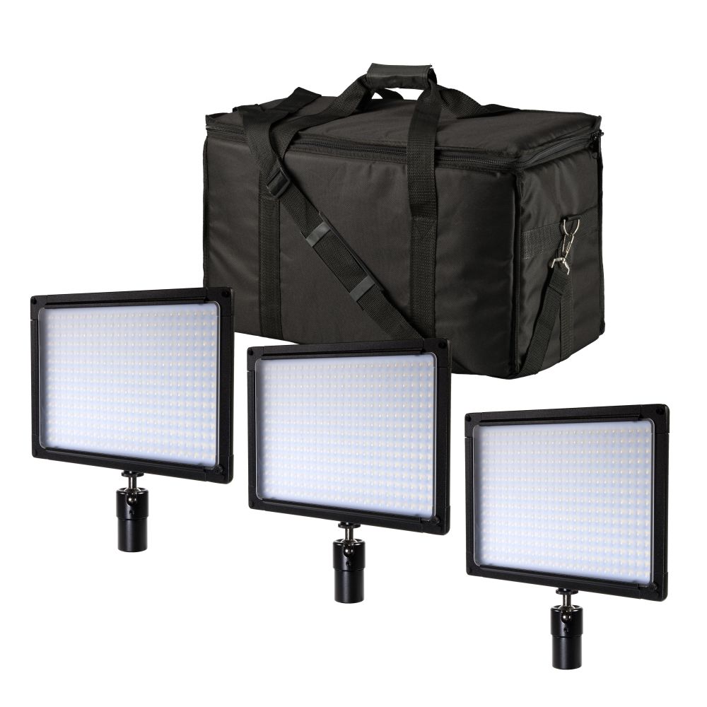 Painel LED U600+ Pro Bi-Color 40W - Foto e Video