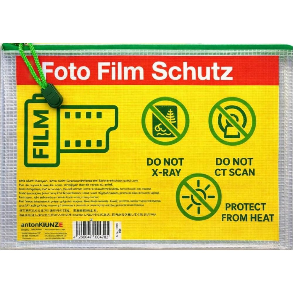 Domke Filmguard Foto Film Protection A5 Tas voor 10 x 35mm / 120mm Film - Groen