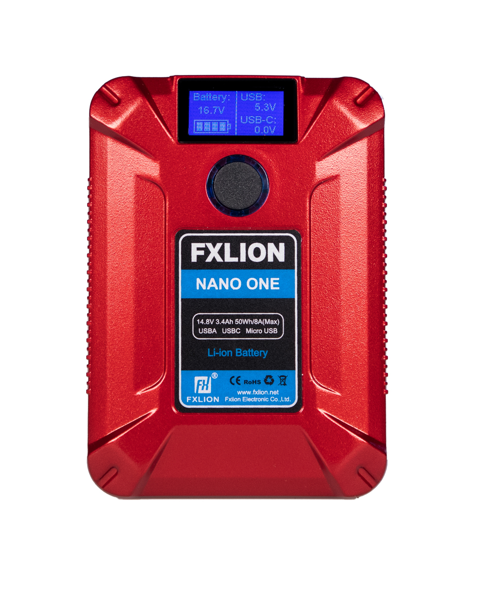 Fxlion Nano One (Red) 14.8V/50WH V-lock