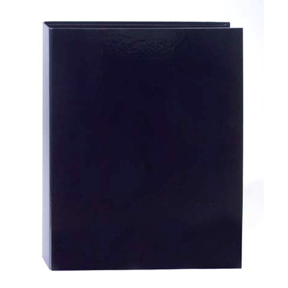 Single Poster-Album 30x32 zwart 4cm rugzijde