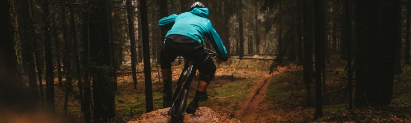 banner beweging mountainbike