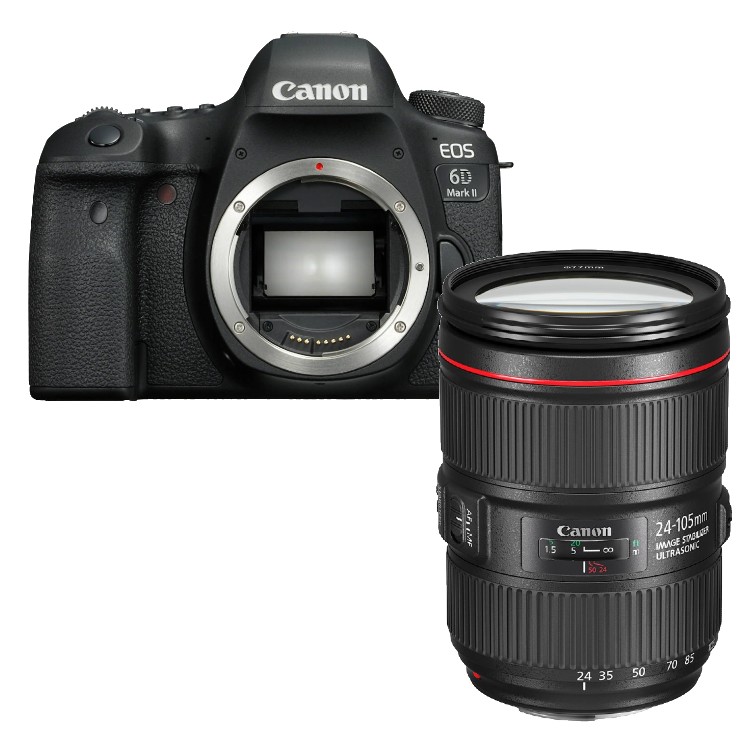 Canon EOS 6D mark II + EF 24-105MM F/4L IS II USM