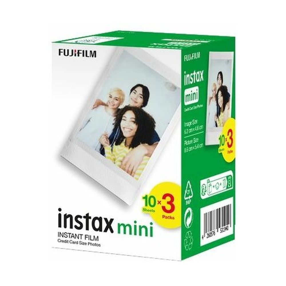 Fujifilm Instax Mini colorfilm glossy 10x3 pak