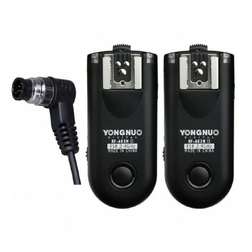 Yongnuo RF-603II/N3 Wireless Flash Trigger Set voor Nikon